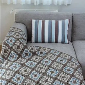 شال مبل و تخت مدل D سایز 120× 120 سانتیمتر 