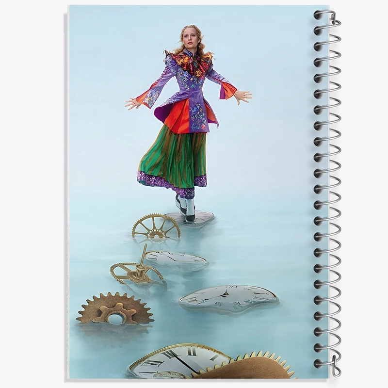 دفتر مشق 50 برگ خندالو طرح آلیس در سرزمین عجایب کد N3457