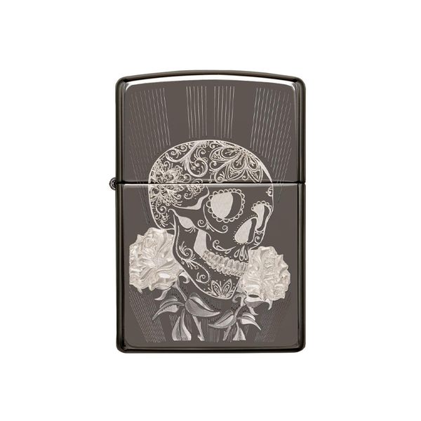 فندک زیپو مدل Fancy Skull Design کد 29883 فندک زیپو مدل Fancy Skull Design کد 29883
