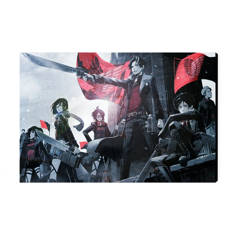 تابلو شاسی عرش مدل انیمه اتک آن تایتان Attack on Titan کد As3699