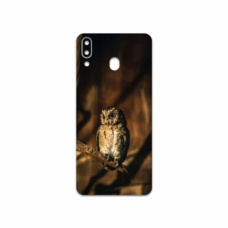 برچسب پوششی ماهوت مدل Owl مناسب برای گوشی موبایل سامسونگ Galaxy M20