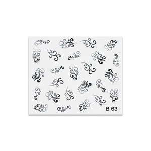 اسلایدر طراحی ناخن های لتو مدل B 63