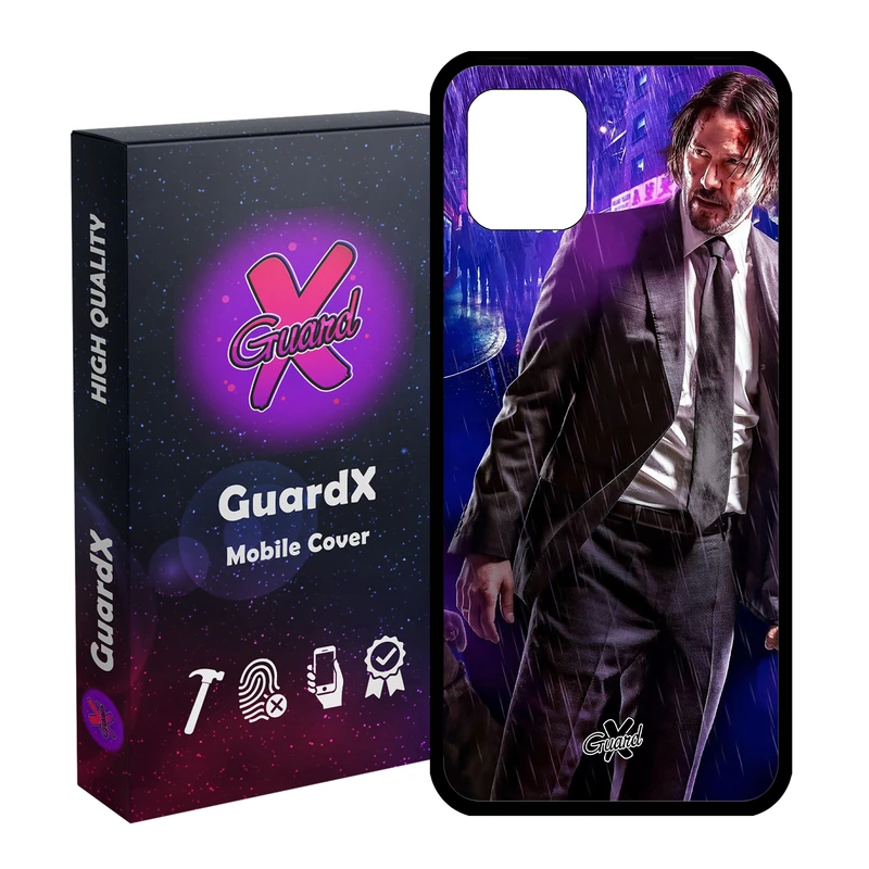 کاور گارد ایکس طرح John Wick مدل Glass10124 مناسب برای گوشی موبایل سامسونگ Galaxy Note 10 Lite