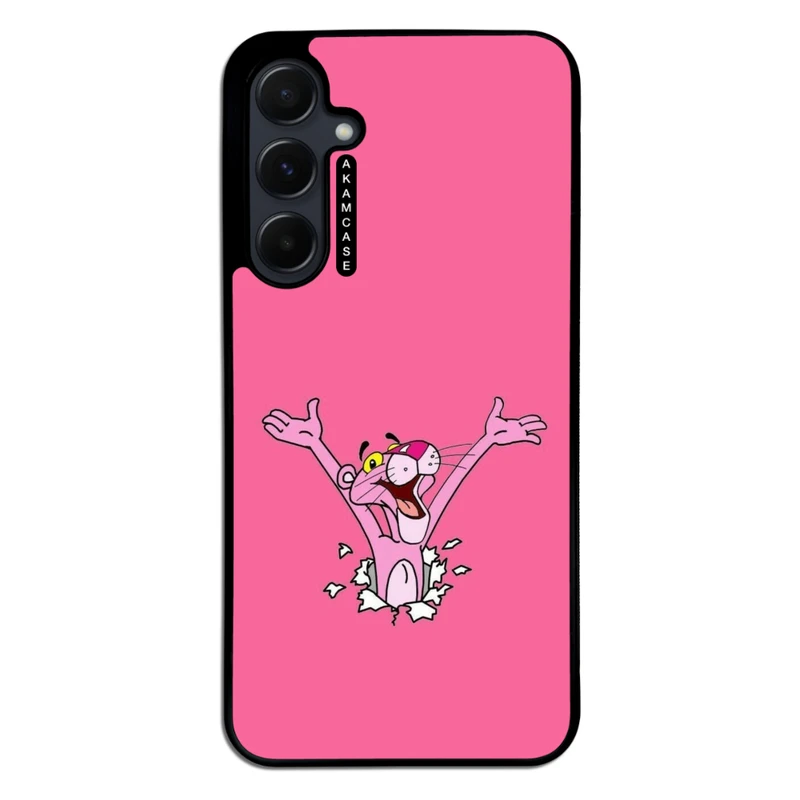 کاور آکام مدل AMC-WSGA55-PINK PANTHER5 مناسب برای گوشی موبایل سامسونگ Galaxy A55