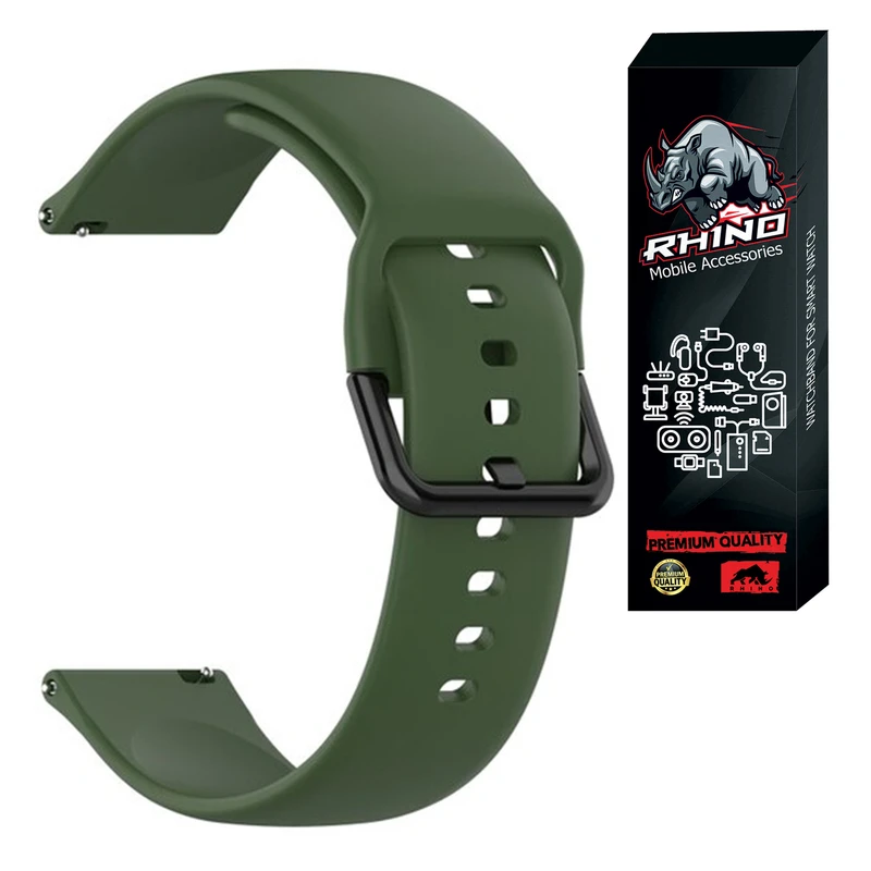 بند راینو مدل Silic-SQ مناسب برای ساعت هوشمند شیائومی Watch Color / Watch Color 2