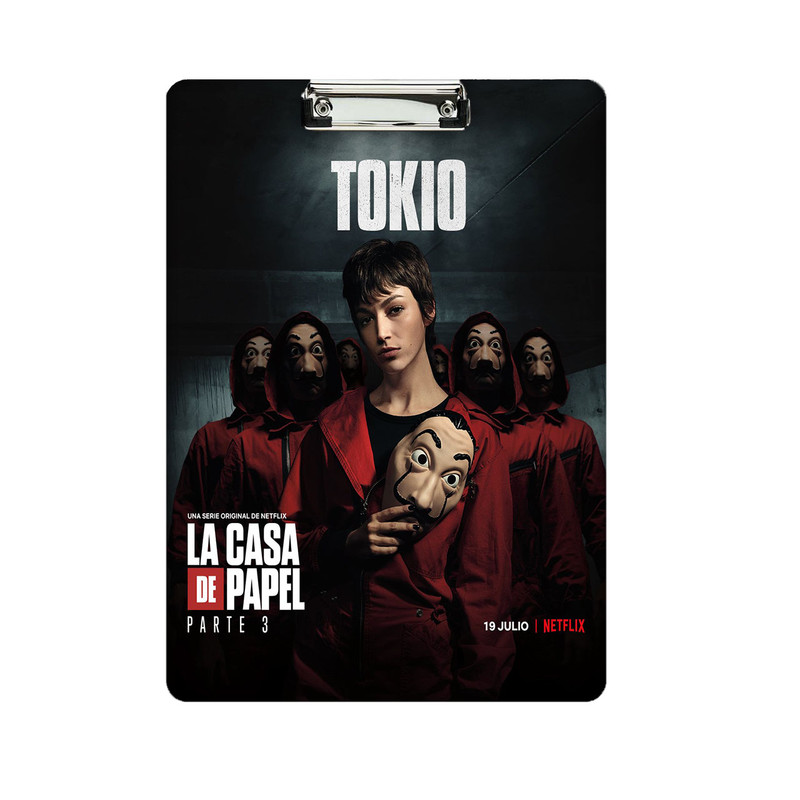 تخته شاسی مدل Mony Heist کد 2107 سایز A4