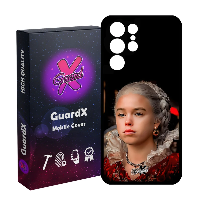 کاور گارد ایکس طرح خاندان اژدها مدل Glass10493 مناسب برای گوشی موبایل سامسونگ Galaxy S21 Ultra