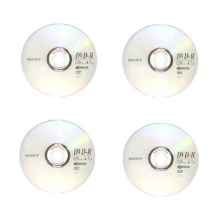 دی وی دی خام سونی مدل DVD-R بسته ۴ عددی