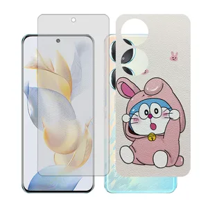 Glass together model matte screen protector suitable for Honor 90 mobile phone with back cover sticker