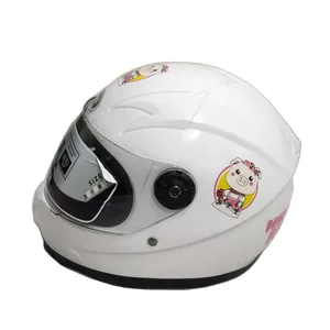 کلاه کاسکت کودک ورسک مدل Full Face کد White