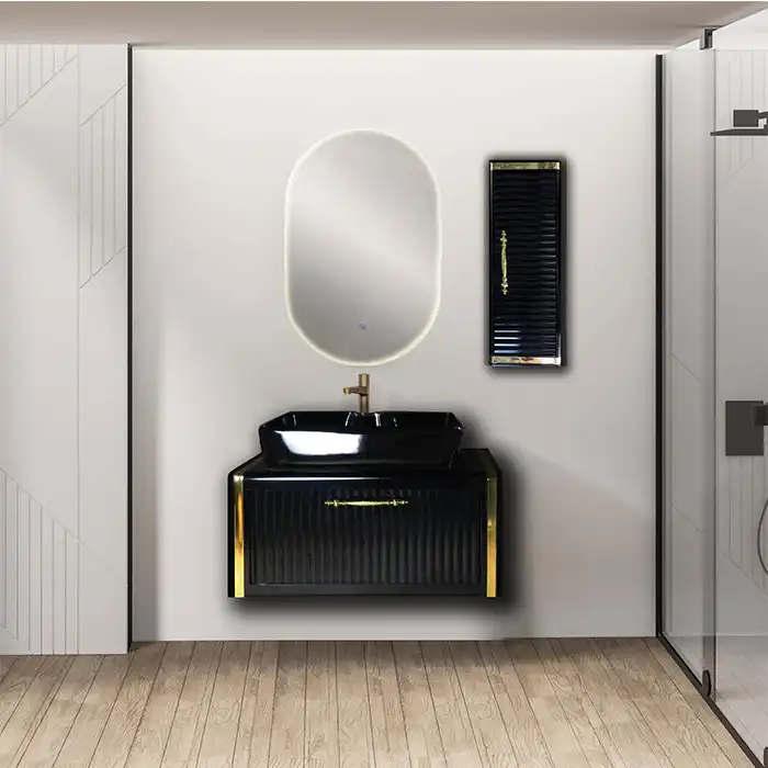ست کابینت و روشویی مدل دنیز به همراه آینه