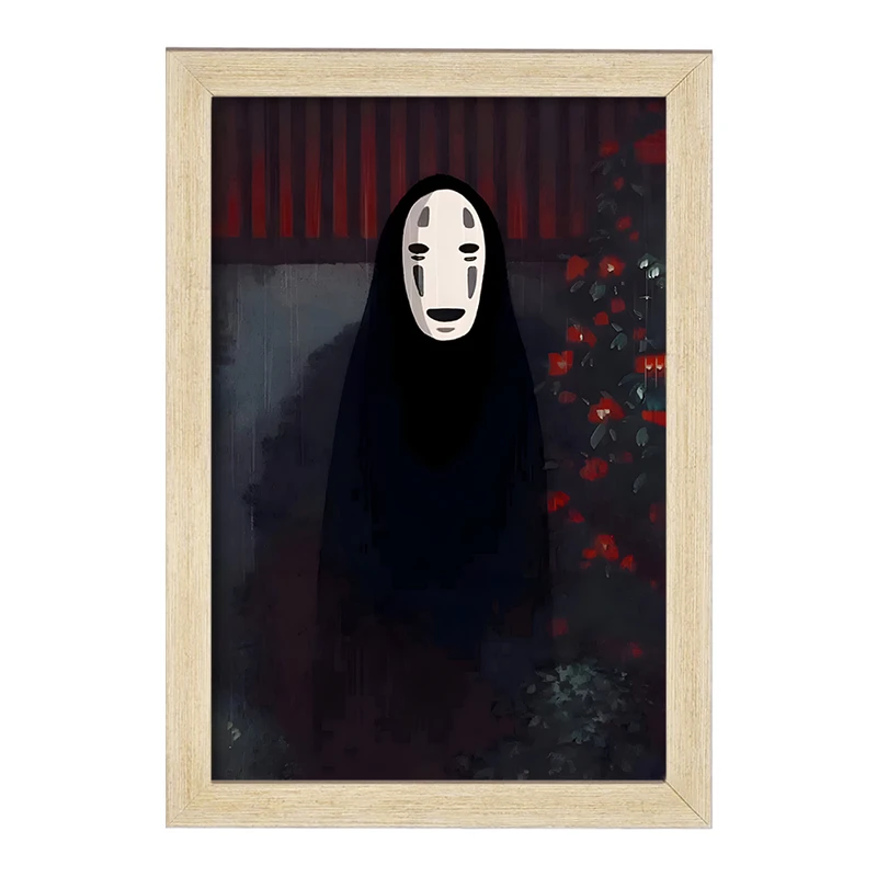تابلو خندالو مدل انیمه شهر اشباح (Spirited Away) کد F3475