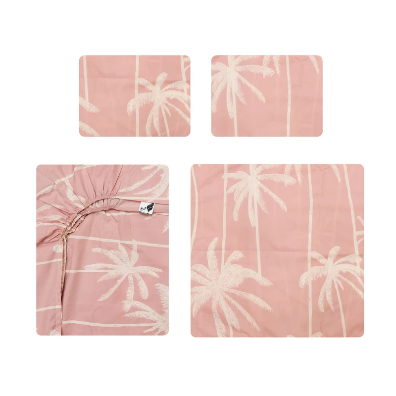 سرویس روتختی آدنو مدل Palm کد IR23 دو نفره 4 تکه