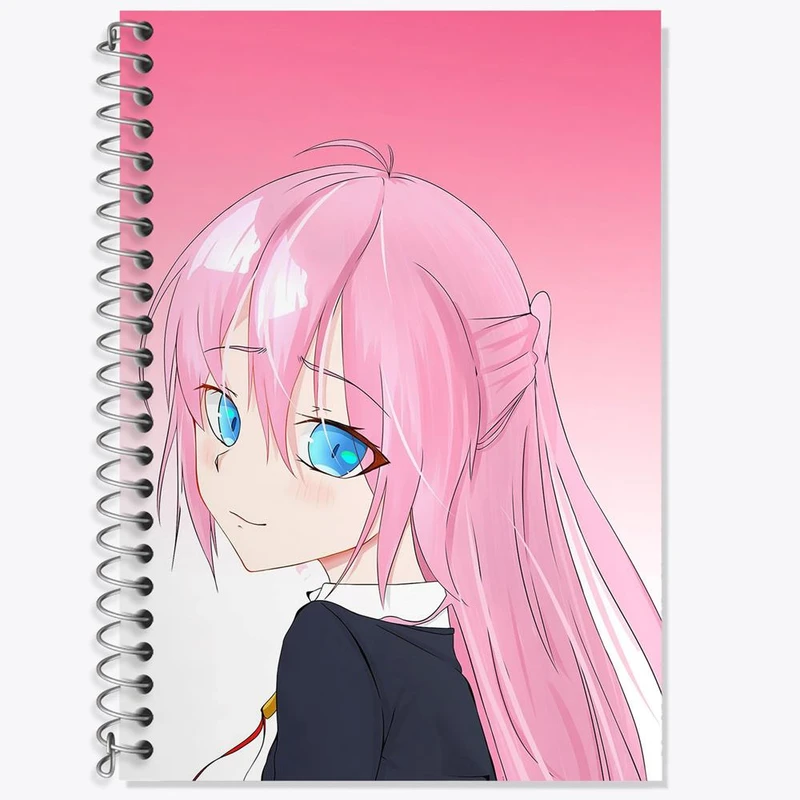 دفتر زبان 50 برگ خندالو مدل سه خط طرح شیکیموری سان انیمه شیکیموری کد 15899