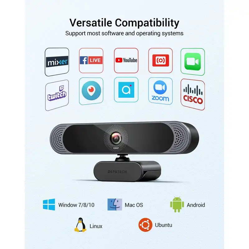 وب کم دپستچ مدل 1080p FHD