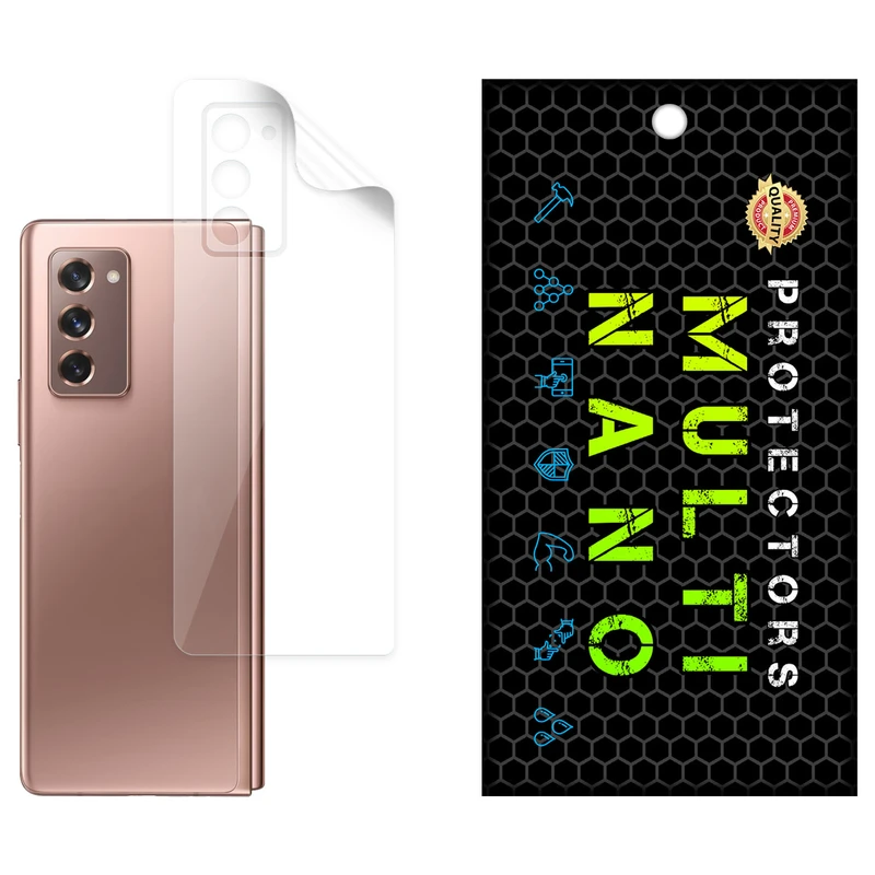 محافظ پشت شفاف نانو هیدروژل مولتی نانو مدل X-F1T مناسب برای گوشی موبایل سامسونگ Galaxy Z Fold 2 5G