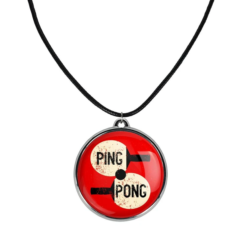 گردنبند خندالو مدل پینگ پنگ Ping Pong کد 2799627997