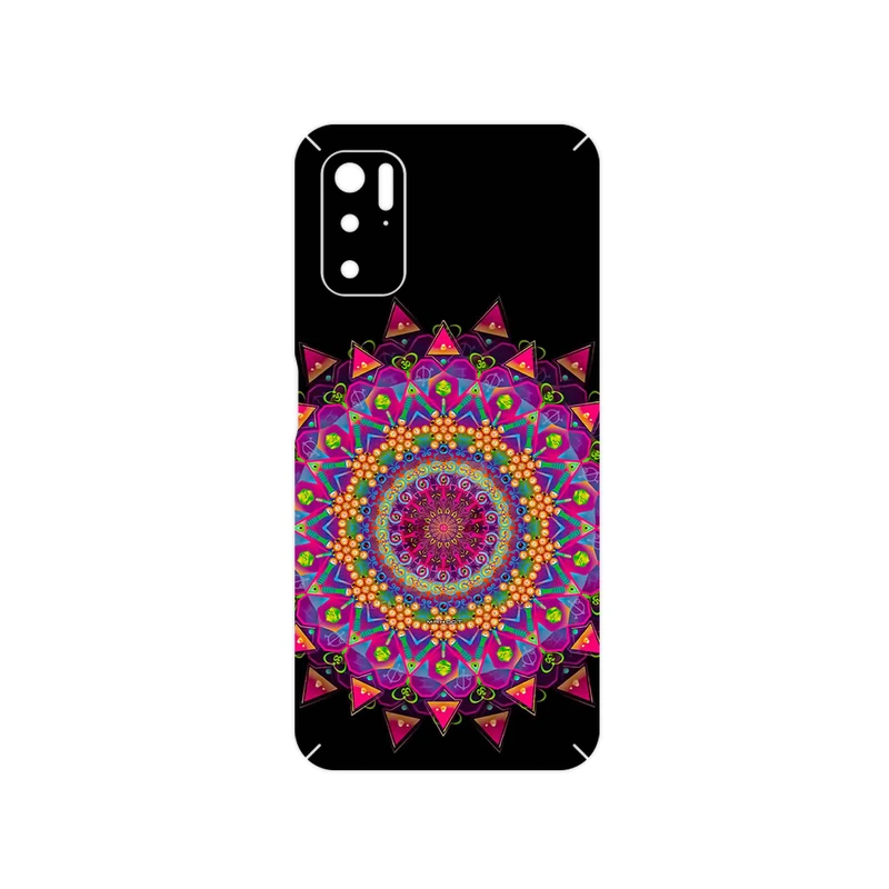 برچسب پوششی ماهوت مدل Mandala Design 5 مناسب برای گوشی موبایل شیائومی Poco M3 Pro 5G