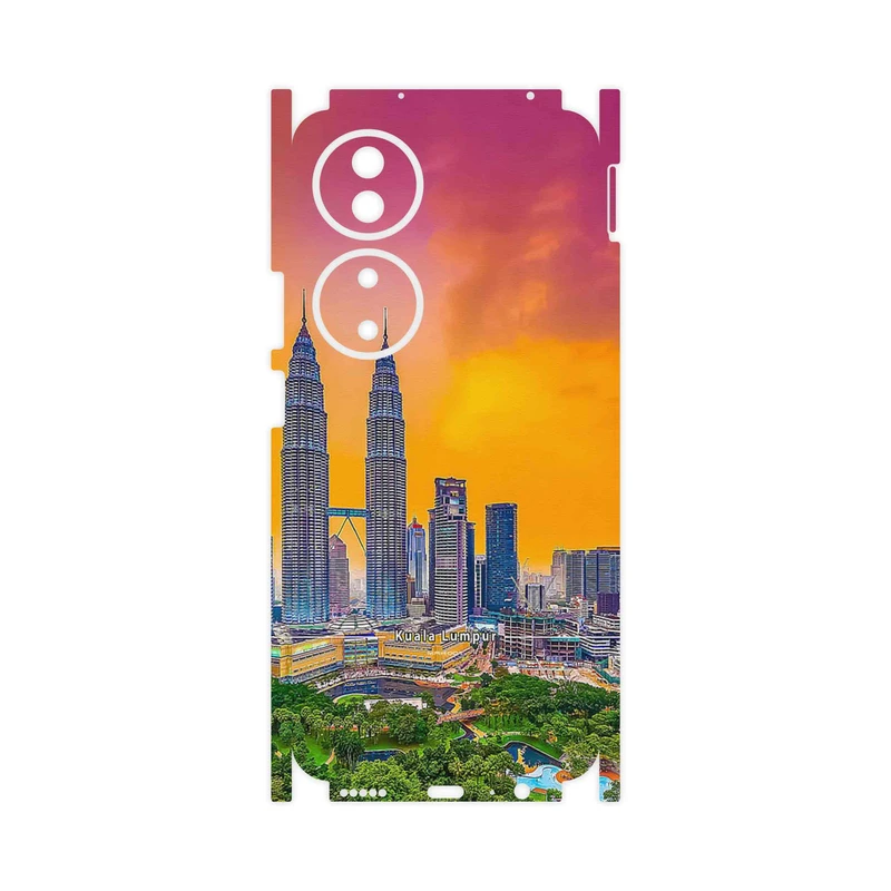 برچسب پوششی ماهوت مدل City of Kuala Lumpur-FullSkin مناسب برای گوشی موبایل آنر X7b