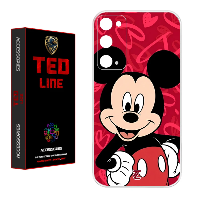 کاور تدلاین طرح میکی موس کد 1148 مناسب برای گوشی موبایل سامسونگ Galaxy S20 FE