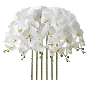 گل مصنوعی مدل شاخه ارکیده تاچ کد HB-10 بسته 6 عددی