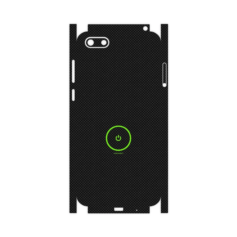 برچسب پوششی ماهوت مدل Minimal Power Button-FullSkin مناسب برای گوشی موبایل هوآوی Y5 Prime 2018