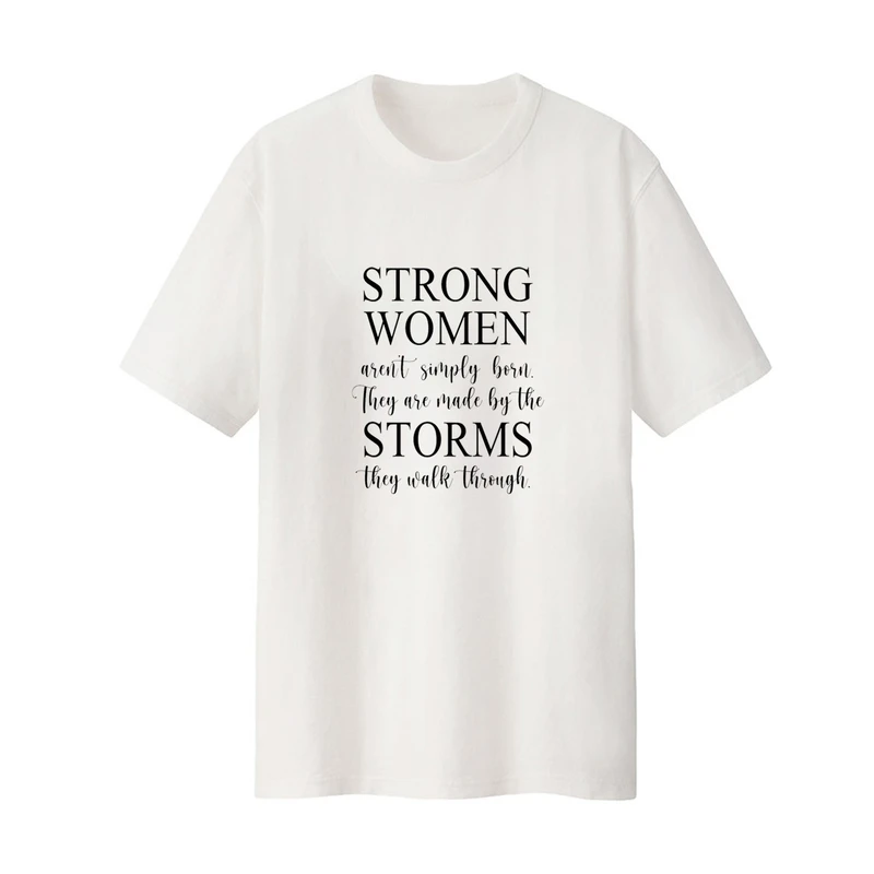 تی‌شرت لانگ آستین کوتاه زنانه مدل متن کد Da 584S