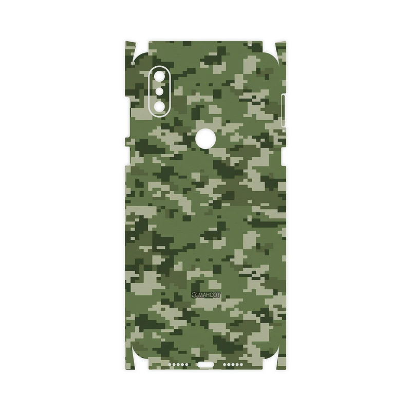 برچسب پوششی ماهوت مدل Army-Green-Pixel-FullSkin مناسب برای گوشی موبایل شیائومی Mi Mix 3