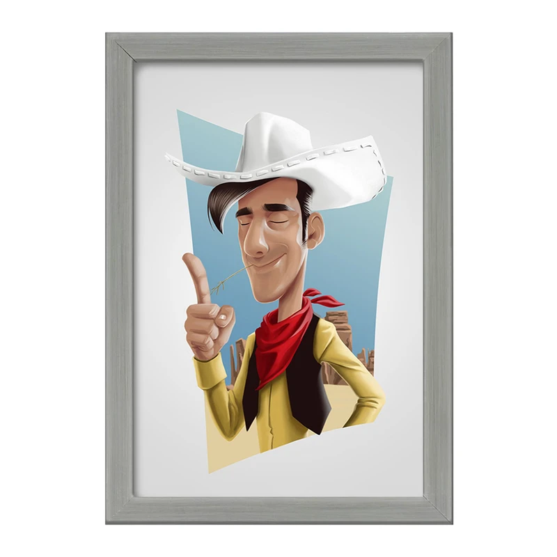 تابلو خندالو طرح لوک خوش شانس کد 29332