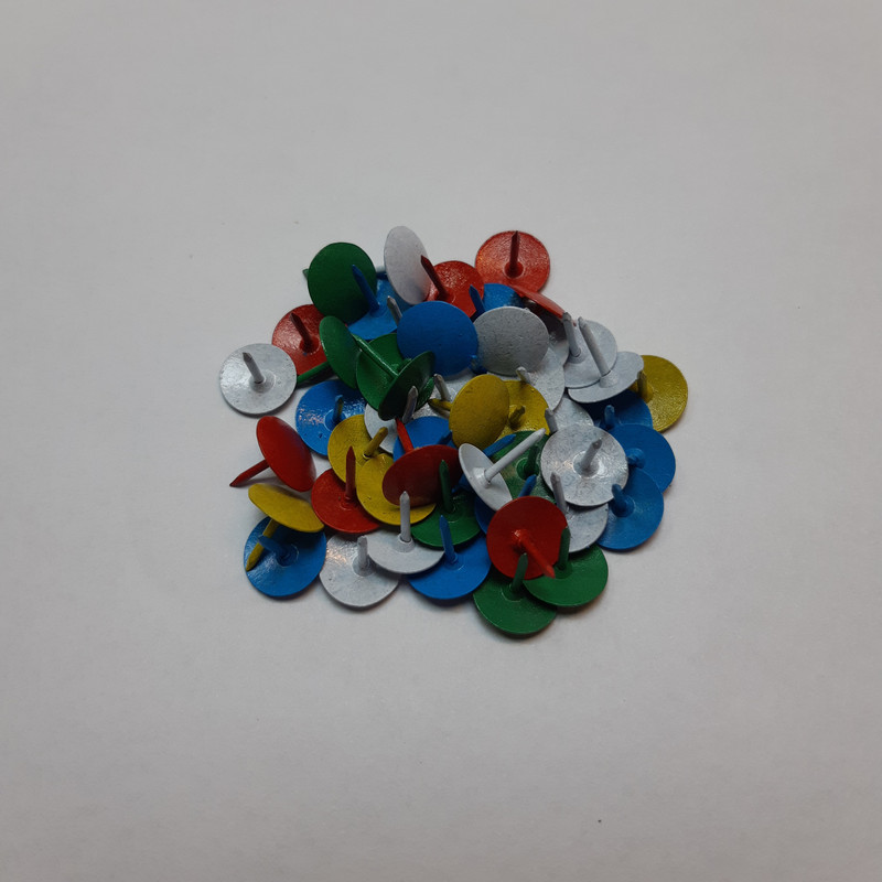 پونز مدل رنگی گرد بسته 50 عددی