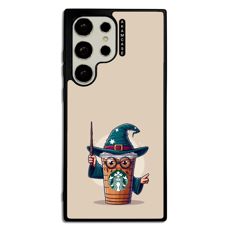 کاور آکام مدل AMC-WSGS23U-STARBUCKS-34 مناسب برای گوشی موبایل سامسونگ Galaxy S23 Ultra