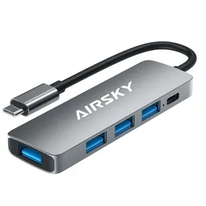 هاب 5 پورت USB-C ایراسکای مدل DJ-HC13e