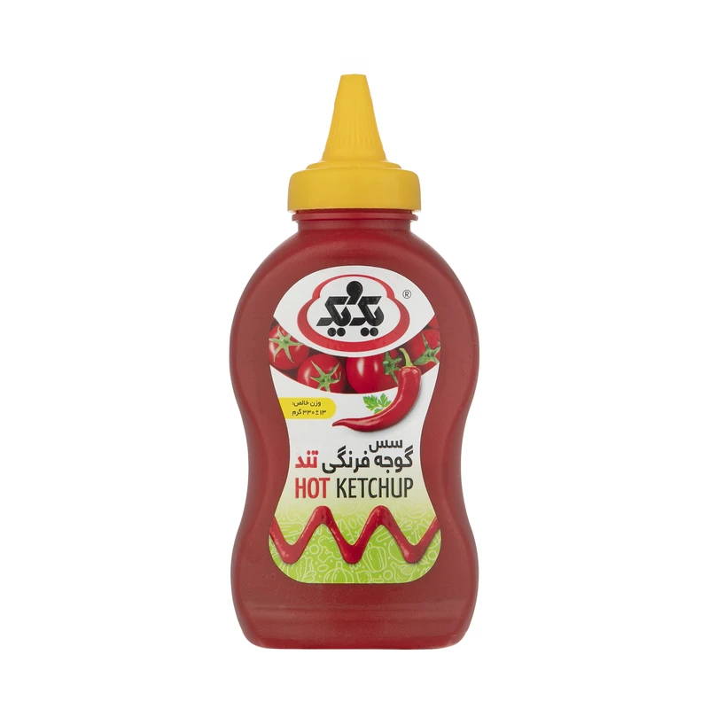 سس گوجه فرنگی تند یک و یک - 330 گرم