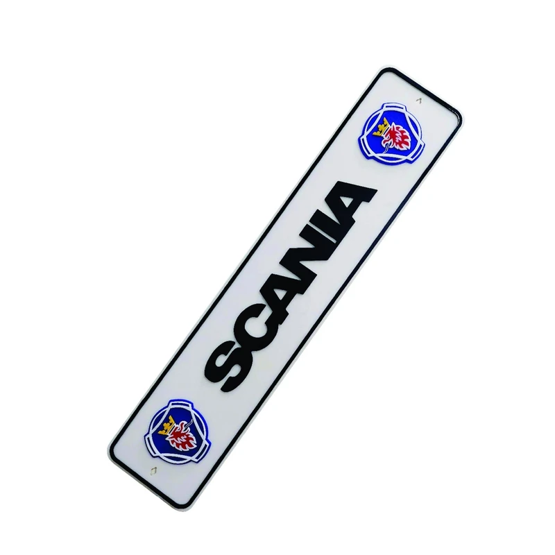پلاک تزئینی طرح پلکسی برجسته مدل SCANIA-W1