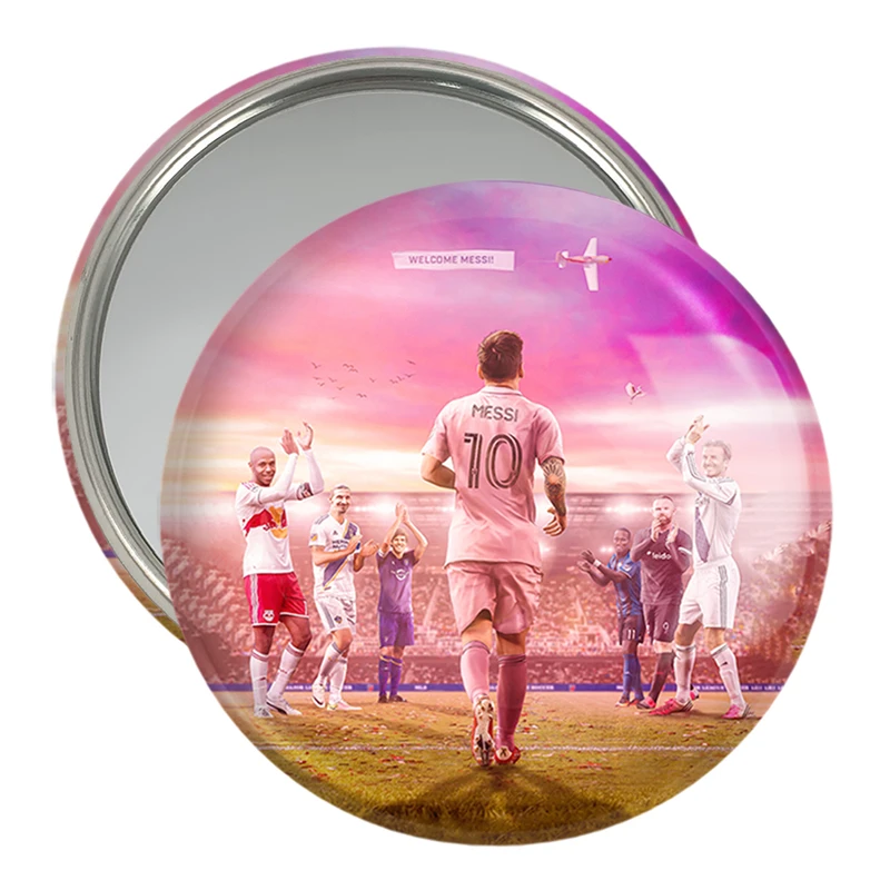 آینه جیبی خندالو مدل لیونل مسی کد 36461