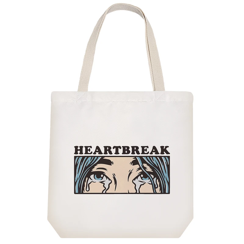 ساک خرید خندالو طرح دل شکسته  کد 6776