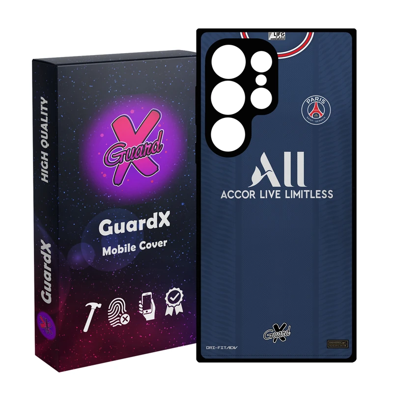 کاور گارد ایکس طرح PSG مدل 10360 مناسب برای گوشی موبایل سامسونگ Galaxy S25 Ultra