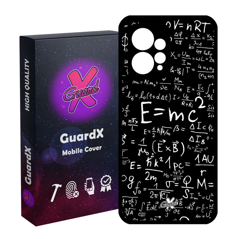 کاور گارد ایکس طرح فیزیک مدل Glass10085 مناسب برای گوشی موبایل شیائومی Redmi Note 12 4G