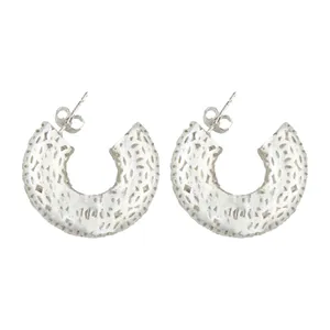 گوشواره میخی زنانه مدل منحنی کد 1042