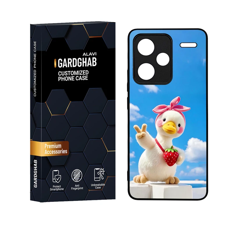 کاور گارد قاب علوی مدل دور ژله ای مناسب برای گوشی موبایل شیائومی Redmi Note 13 Pro Plus 5G