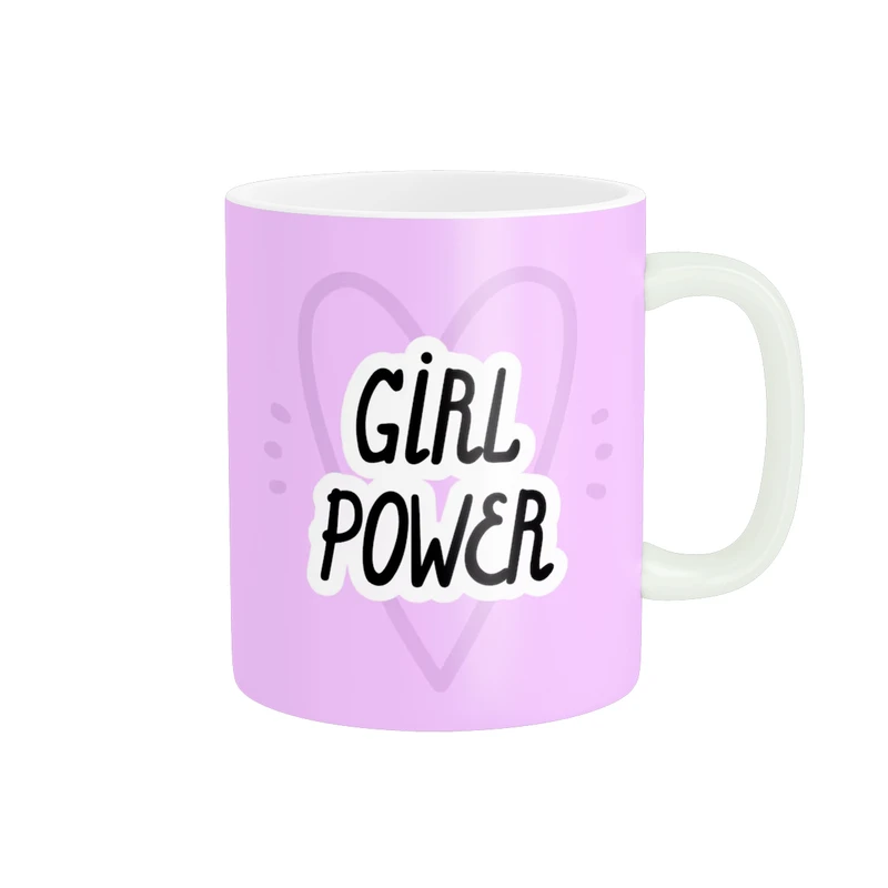 ماگ پادآفرین طرح قدرت دخترانه girl power کد 1878