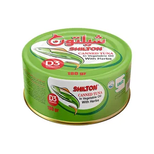 کنسرو ماهی گیدر هوور در روغن گیاهی شیلتون - 180 گرم