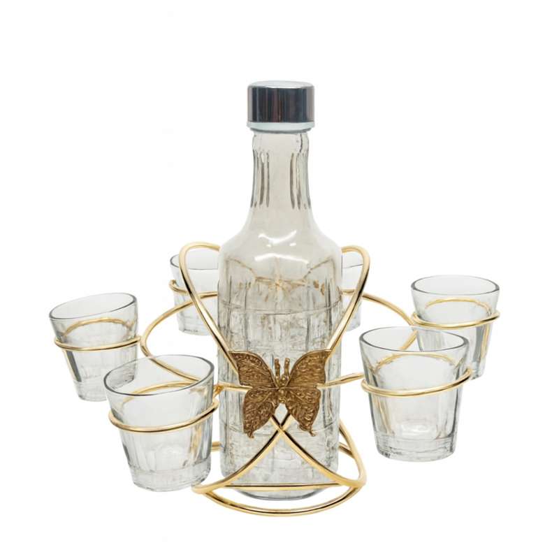 سرویس تنگ و فنجان 7 پارچه مدل منظومه و فروغ