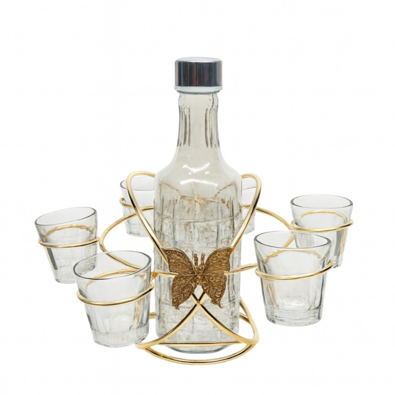 سرویس تنگ و فنجان 7 پارچه مدل منظومه و فروغ