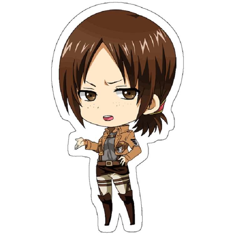 استیکر لپ تاپ مدل Chibi Ymir AOT