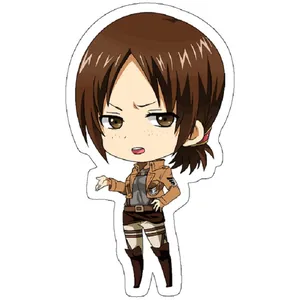 استیکر لپ تاپ مدل Chibi Ymir AOT
