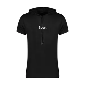 تی شرت کلاهدار آستین کوتاه مردانه اولسون مدل sport
