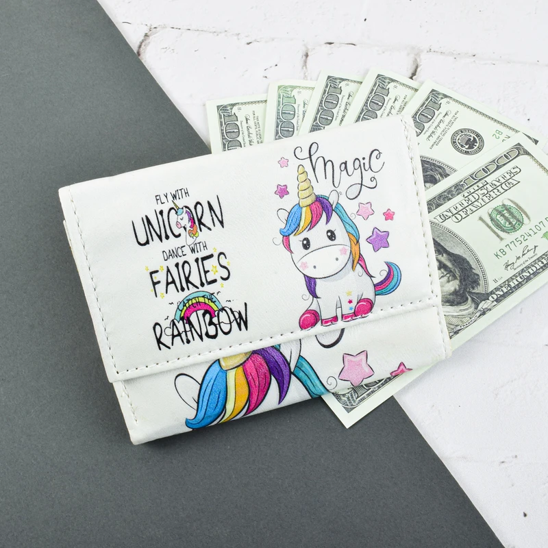 عکس شماره 4 : کیف پول دخترانه مدل dance wiith unicorn 8535
