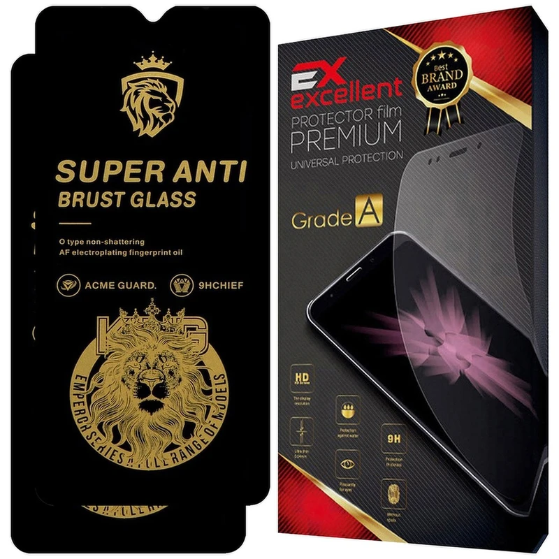 محافظ صفحه نمایش شیشه ای ایکس اکسلنت مدل XSA مناسب برای گوشی موبایل شیائومی Poco C65 بسته دو عددی