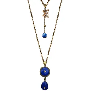 گردنبند زنانه مدل چشم نظر